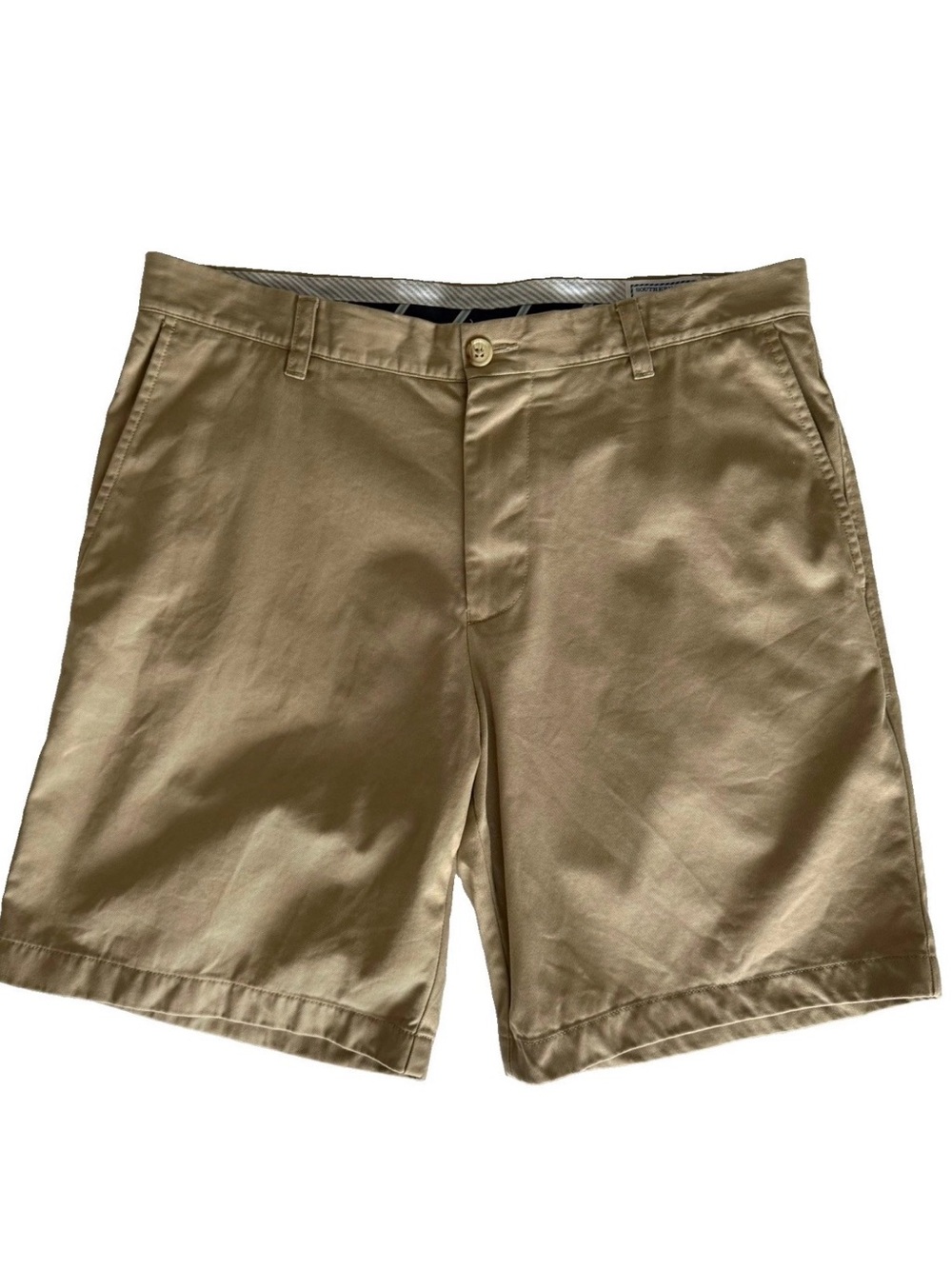 Southern Tide The Skipjack Men’s Khaki Flat Front Shorts Chinos Preppy Size 34